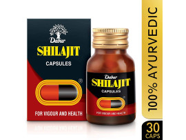 Dabur Shilajit for Vigour and Health - 30 Capsules